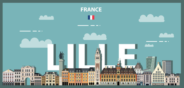 法国旅游海报法国宣传
