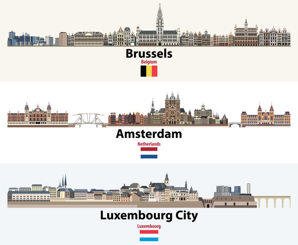 欧洲海报欧洲旅行景点