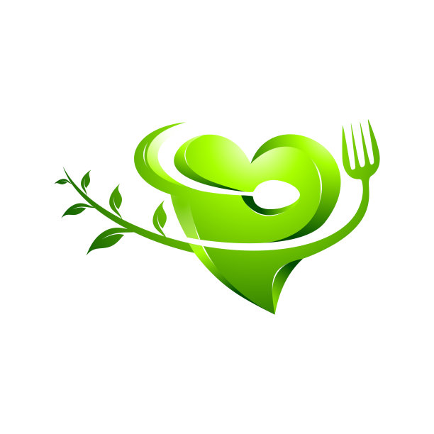 素食标志logo