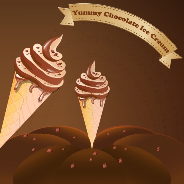 甜点甜品单页海报