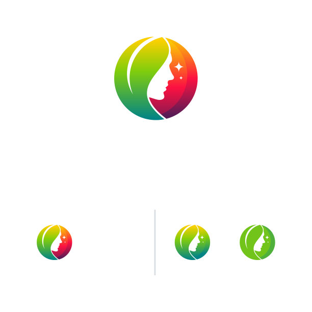 创意绿叶logo