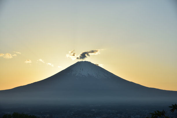 富士山城市风光