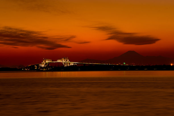 富士山城市风光