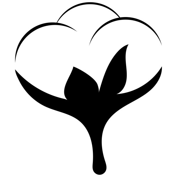 棉花标志logo