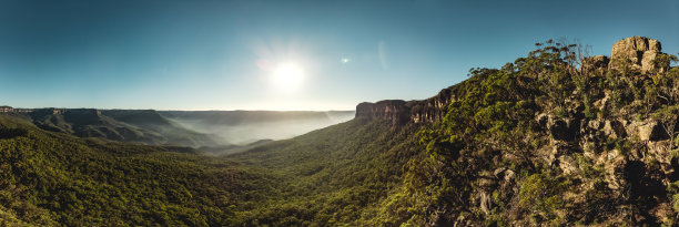 蓝山风景