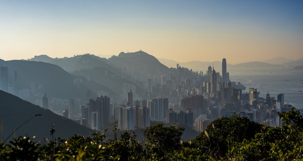 香港城市剪影