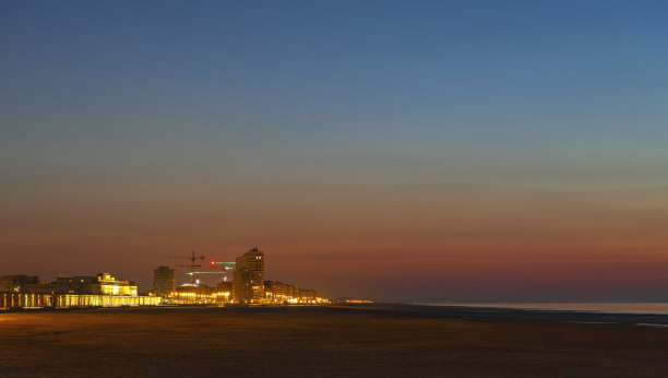 海滨夜景