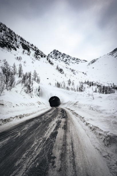 雪天路滑