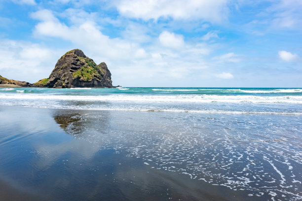 新西兰海滨风景