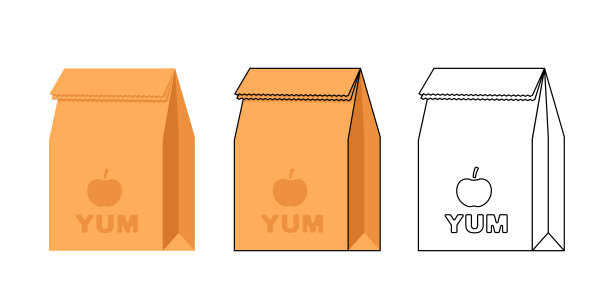 小食品包装盒