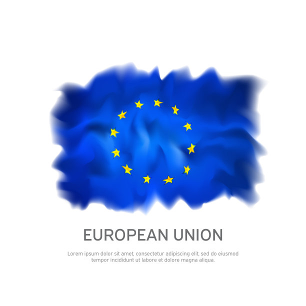 欧洲旅游水彩海报设计