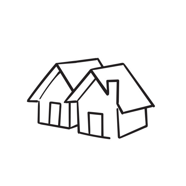 扁平化房屋设计插图
