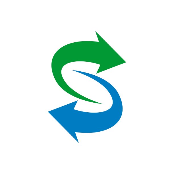 s字母标志logo设计