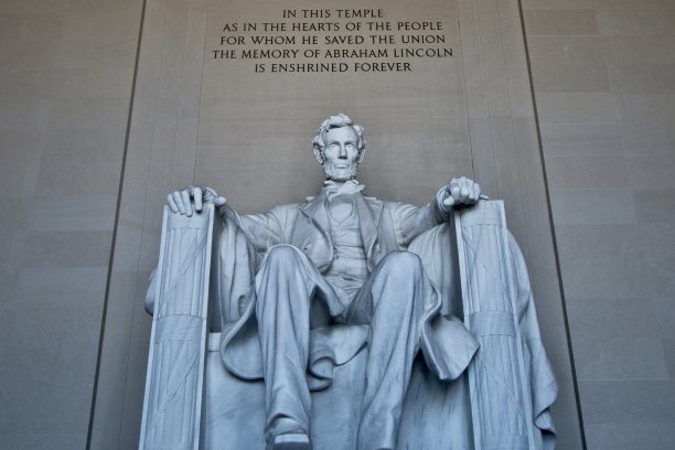 美国林肯雕塑