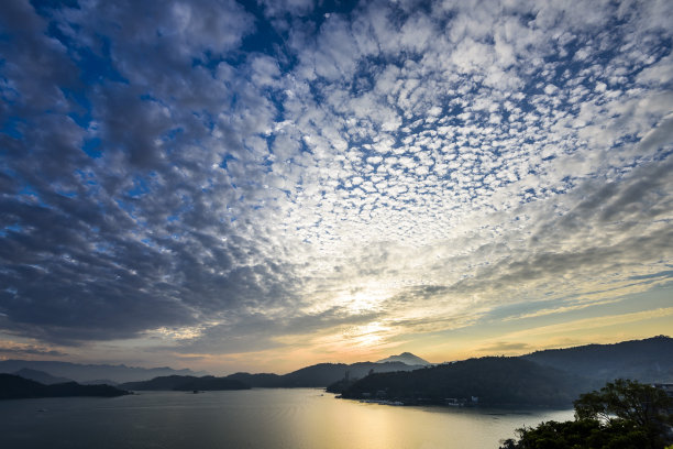 台湾日月潭景色