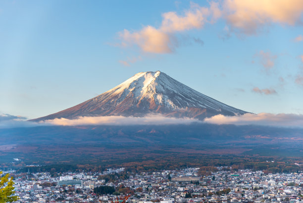 富士山城市风光