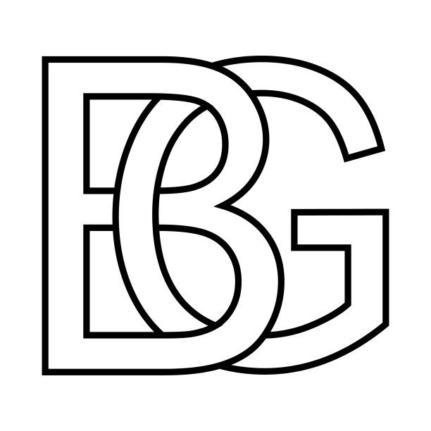 b字母标志科技金融logo