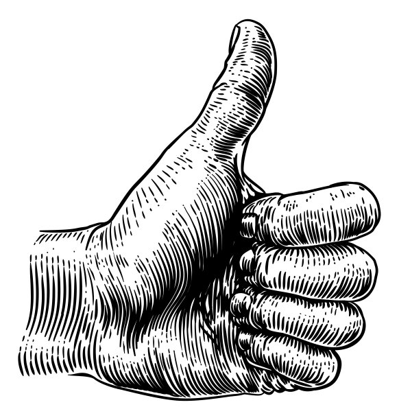 拇指点赞logo