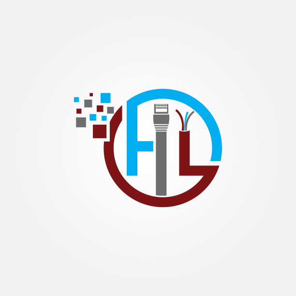h字母网络科技logo
