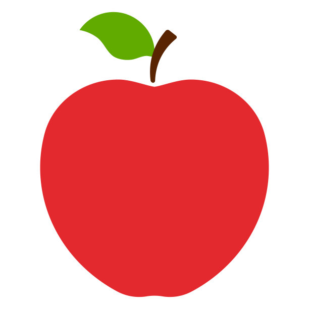 苹果叶子logo标志
