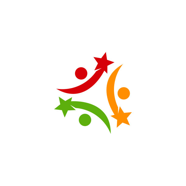 五角星动感logo