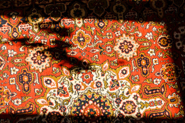 圆形抽象地毯花纹
