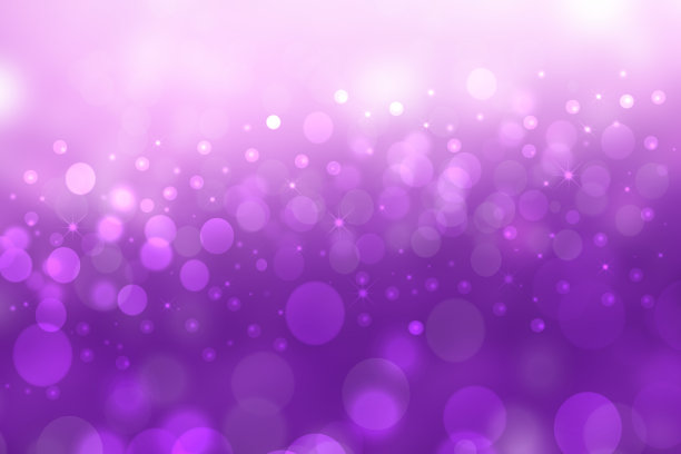 魅力紫色海报