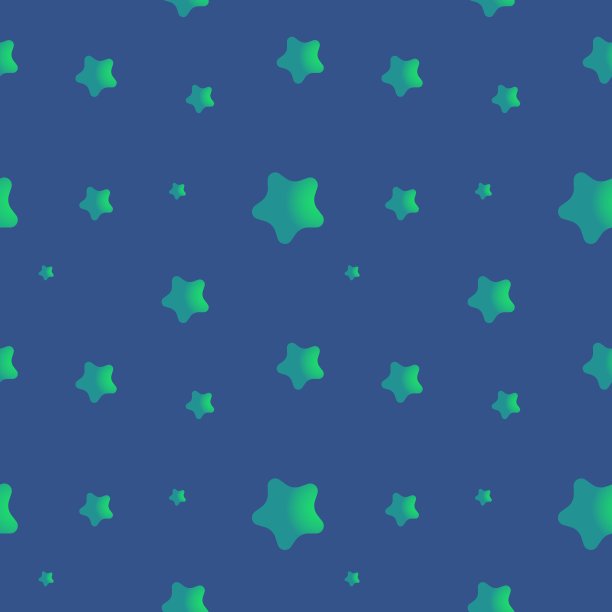 蓝色星光几何背景素材