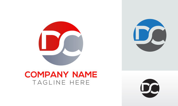 字母dc设计logo