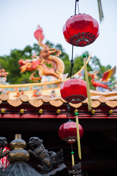 传统春节祝福挂件