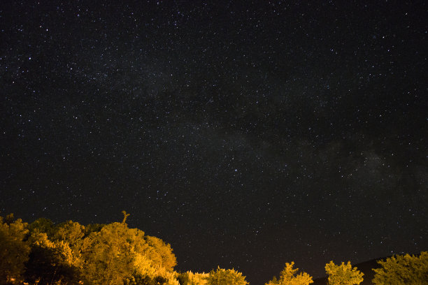 广阔的星空