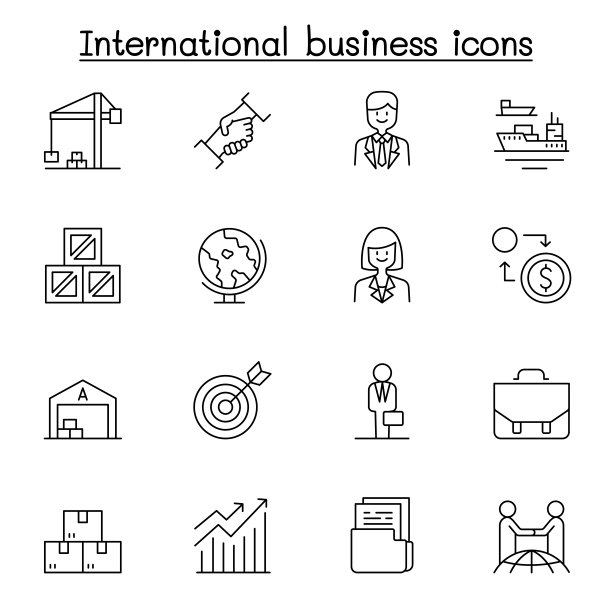 国际贸易logo设计