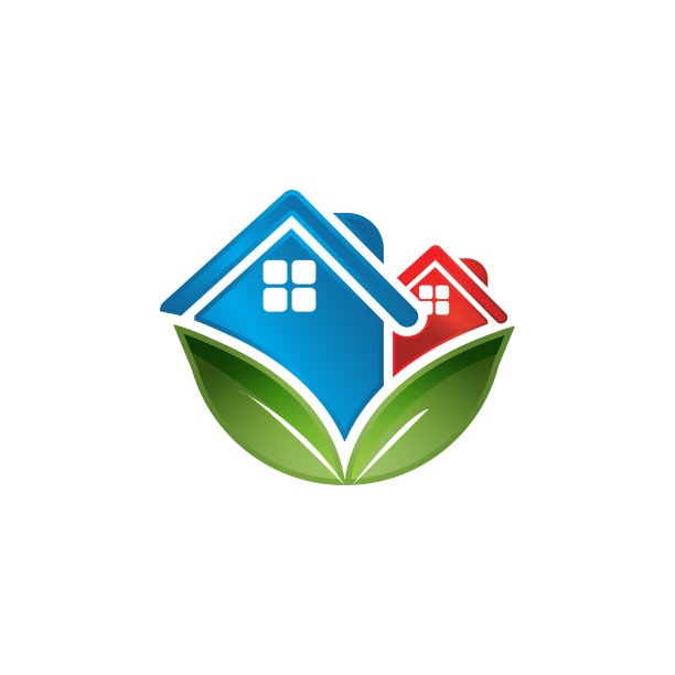 树叶房子logo