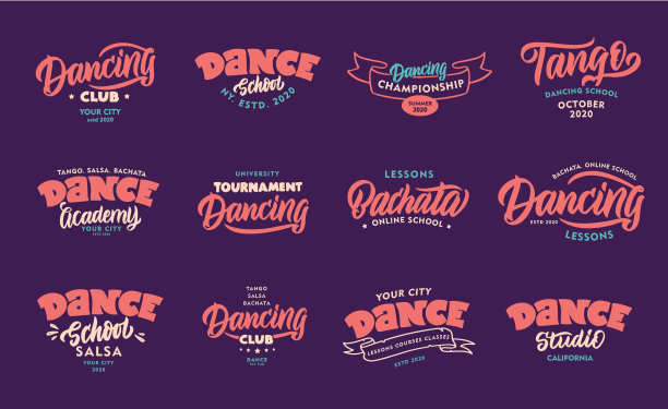 舞蹈教学logo