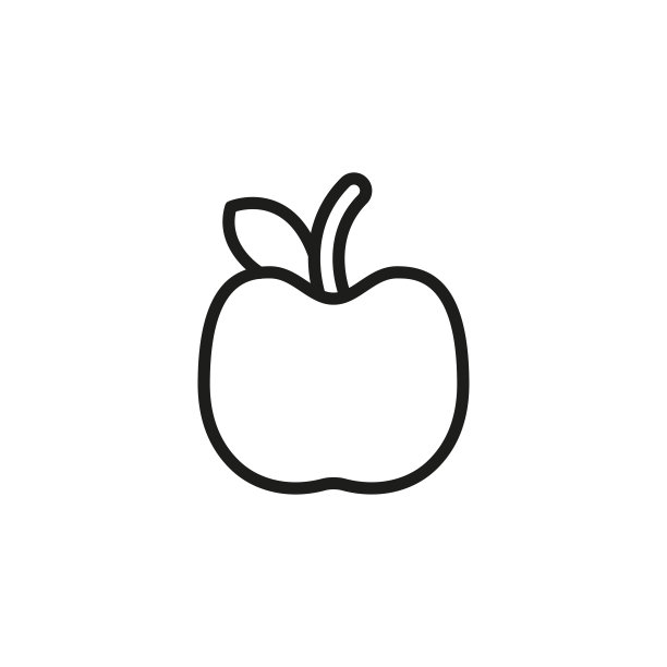 苹果,水果,天然logo