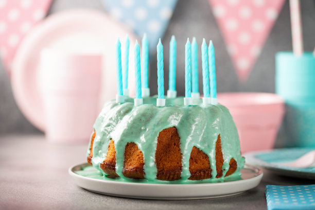 生日背景 蛋糕