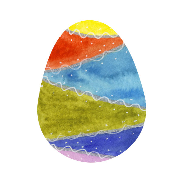彩绘复活节彩蛋