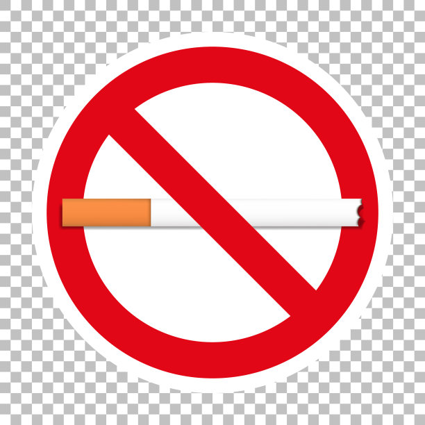 禁止吸烟警告标志