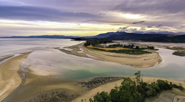 新西兰海滨风景