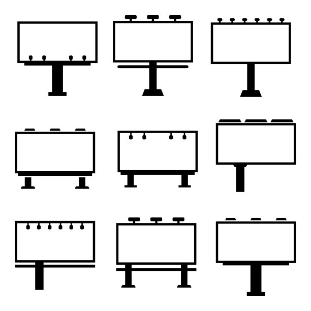 广告设计、插画矢量图