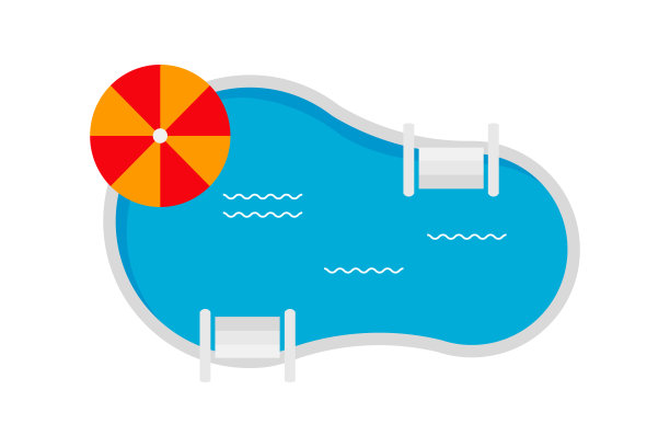 游泳馆logo