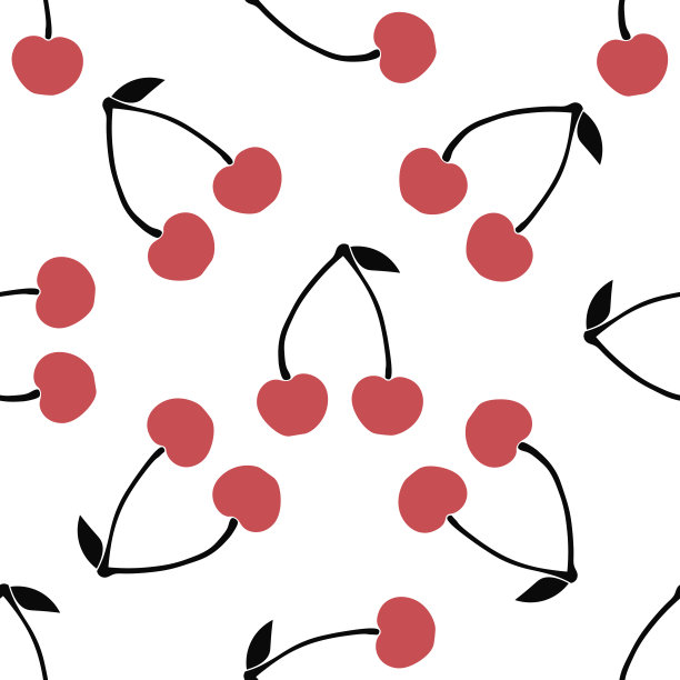 樱桃矢量图
