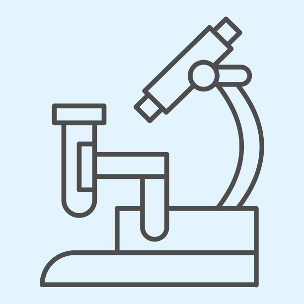 科学科技icon简约图标设计