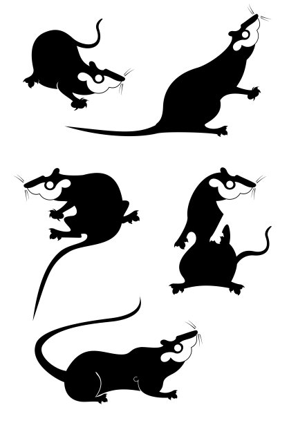 卡通老鼠图片