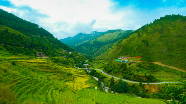 中式山水地产