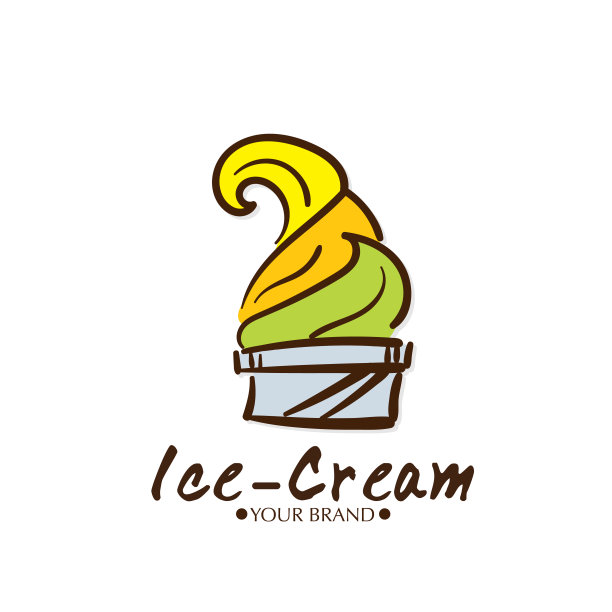甜品美食logo