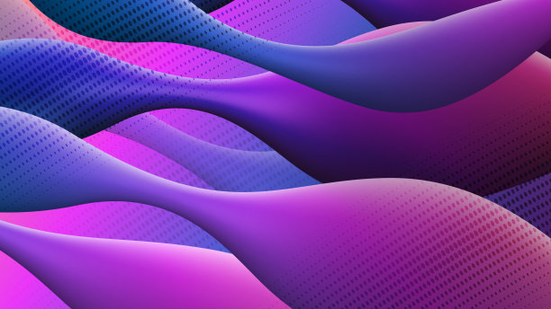 紫色科技风海报背景