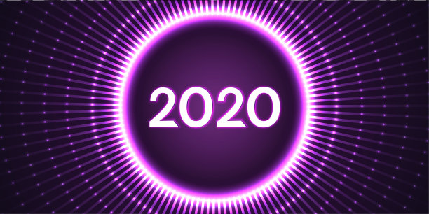 2020年背景海报