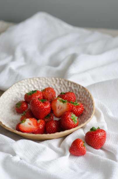 好吃的新鲜草莓
