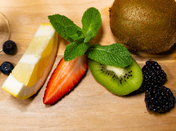 新鲜水果拼盘各种好吃水果实物